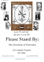 Please Stand By: Complete Program