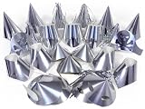 Cheadle Royal Box of Party Hats (32, Silver)
