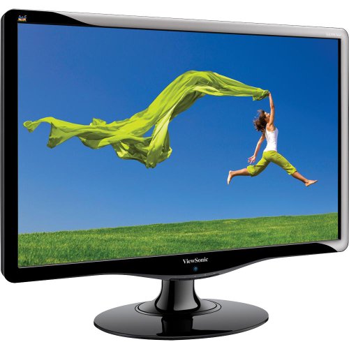 Best Price ViewSonic VA1931WA-LED 19-Inch (18.5-Inch Vis) Widescreen LED Monitor with Energy Star 5.0 and VESA Mountable Glossy Design (Black)