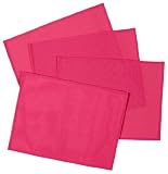 Home Creations - Set de table pour intérieur / extérieur - Lot de 4 -  40 x 30 cm - Rose (Import Grande Bretagne)