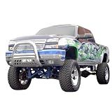 Aries 45-4002 Stainless Steel Big Horn Bar with Skid Plate by Aries Automotive