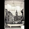 Travel Destinations - VINYL Shower Curtain - London England