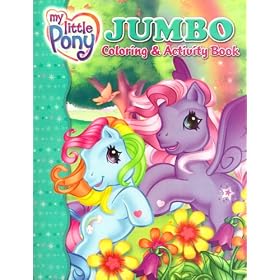 My Little Pony Jumbo Coloring & Activity Book ~ StarSong & Rainbow Dash