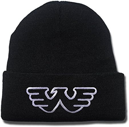 Xianak Waylon Jennings Flying W Logo Unisex Embroidery Skullies Knitted Hats Skull Caps