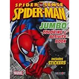 Spider-Man Coloring and Activity Book 144 Page with 30 Stickers ~ Marvel