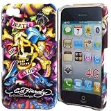 Apple Iphone 4 Ed Hardy Case / Faceplate Death or Glory