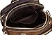 Men's Vintage Thick Cowhide Leather Travel Waist/chest Day Pack Cross Body Fanny Bag