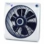 Taurus - Ventilador Box Fan Tropicano 4V Ionic, 3 Veloc., 60W, Suelo, Asa De Transporte, Aire Multidireccional. Blanco.