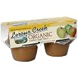 LeRoux Creek Organic Apple Sauce, Golden, 4-Ounce, 4-Count Cups (Pack of 6)