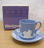 Wedgwood Blue Jasperware 1978 Demitasse Coffee Cup
