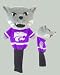 Kansas State Wildcats Collegiate Mascot Plush Fur Golf Club Head Cover from Datrek International