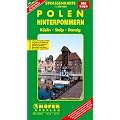 H�fer Stra�enkarten, Polen, Hinterpommern: K�slin, Stolp, Danzig. Mit separatem Ortsnamenverzeichnis. Innenstadtplan Danzig. 2-sprachig