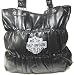 Licensed Harley Davidson Black Vinyl Shoulder Bag