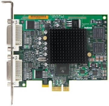 MATROX MILLENNIUM G550 PCIE X1 GRAPHICS CARD. ROHS