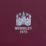 picture of Score Draw Official Retro West Ham United Mens 1975 FA Cup Final Shirt