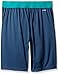 adidas Kids Boy's Bar. Shorts (Little Kids/Big Kids) Mineral Blue/EQT Green SM (8 Big Kids)
