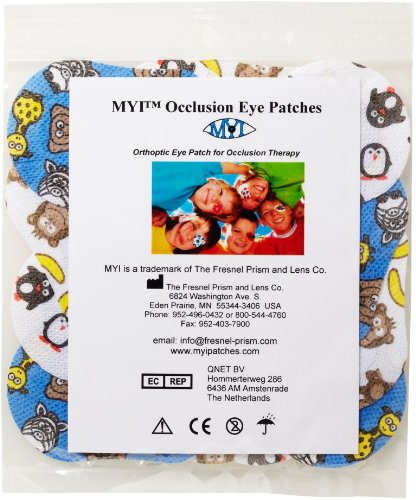 MYI Occlusion Eye Patches - Gender Neutral #2, Junior Size (51 Per Package)