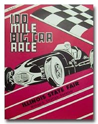 1957 Illinois State Fair Big Car Poster Print