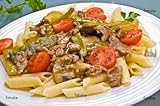IMAGE OF Wallmonkeys Peel and Stick Wall Graphic - Pasta with Meat and Vegetables - 24