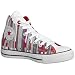 Converse Men's (Product) Red AS Hi 100 Moments ( sz. 11.0, White/Red/Gray )
