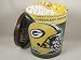 All Products : Gourmet Popcorn in Green Bay Packer Tin - 3.5 Gallon