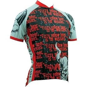 Buy Canari Mens Fizzy Yellow Beer Cycling Jersey - 12157