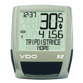 Click here to buy VDO X2 Bicycle Computer.