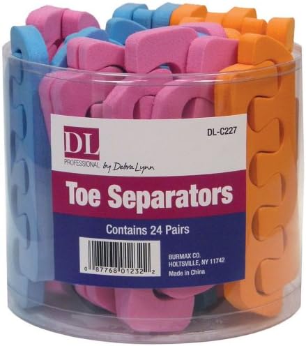 DL Professional Toe Separators - 24 pairs