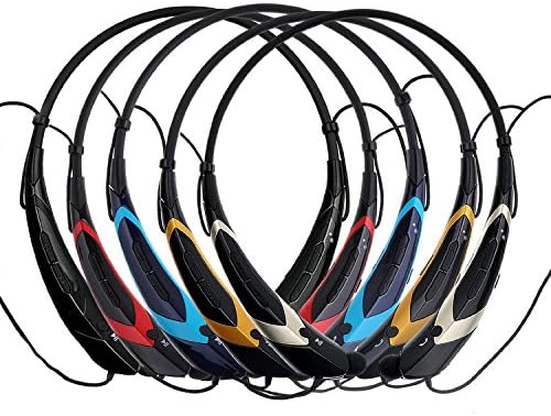 SBX Sport Series 2014 Newest Mini Wireless Bluetooth 4.0 Headset Stereo Sports/Running & Gym/Exercise Bluetooth Earbuds Headphones Headsets w/Microphone Vibration Neckband Style for iPhone 6 iPhone 5S 5C 4S 4, Ipad 2 3 4 New iPad,iPad Air Ipod, Android, Samsung Galaxy S5,Galaxy 4,Galaxy 3,Sony L39h,L36h, Smart Phones (Black+Red)