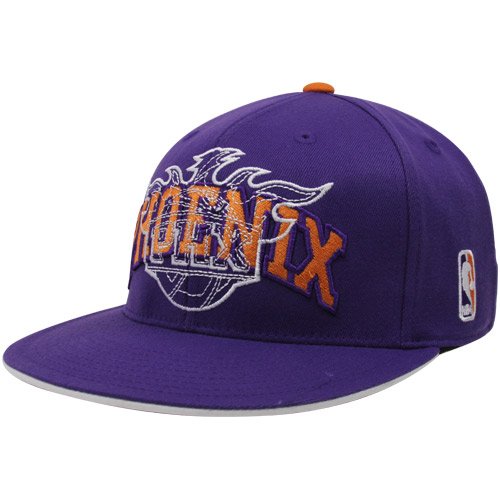 adidas Phoenix Suns Purple Blueprint 210 Fitted Hat (Small/Medium)