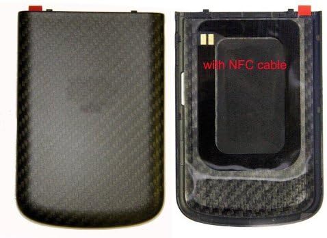 New BlackBerry Q10 Door Back Cover Battery Door Housing with NFC Black Replace