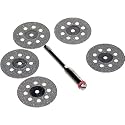 SE Diamond Cutting Disc - 5 Pc Set (1/8 Shank)