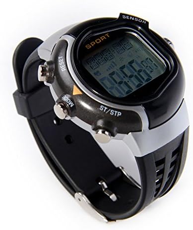 Waterproof Pulse Heart Rate Monitor Calories Counter Fitness Watch StopWatch USA