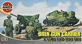 Airfix A01309 Bren Gun Carrier and 6pdr Anti Tank Gun 1:76 Scale Military Vehicle Series 1 Model Kit