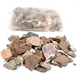 Assorted Crushed Rocks Tumbling Polishing 2 Pound Mix