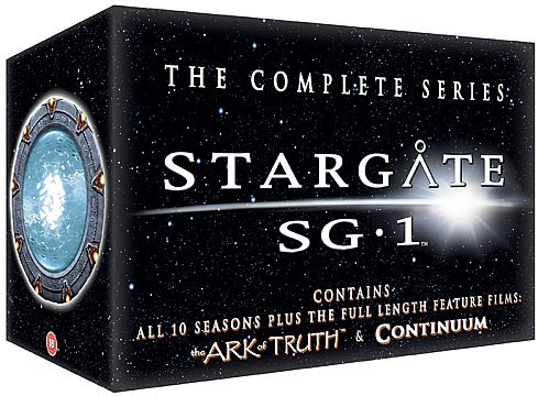Childrens Toyshop  DVD : Stargate S.G. 1 - Series 1-10 - Complete/The Ark Of Truth/Continuum [1997]