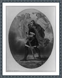 Historic Print (L): [Edwin Forrest, full-length portrait, standing facing left, as MacBeth (Act IV, Scene 1)