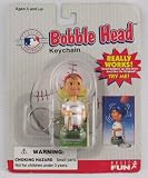 1997 MLB Baseball Texas Rangers Bobble Head Keychain