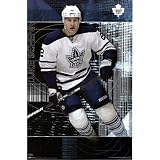 Professionally Framed Toronto Maple Leafs (Luke Schenn) Sports Poster Print - 22x34 with RichAndFramous Black Wood Frame