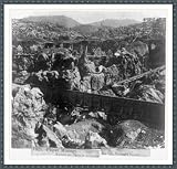 Historic Print (S): Placer Mining. Worked-out Claim in Columbia Gulch, Tuolumne County
