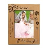 Personalized Flower Girl Wooden Picture Frame