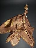 Large Scarf 36'' Tobacco in Brown