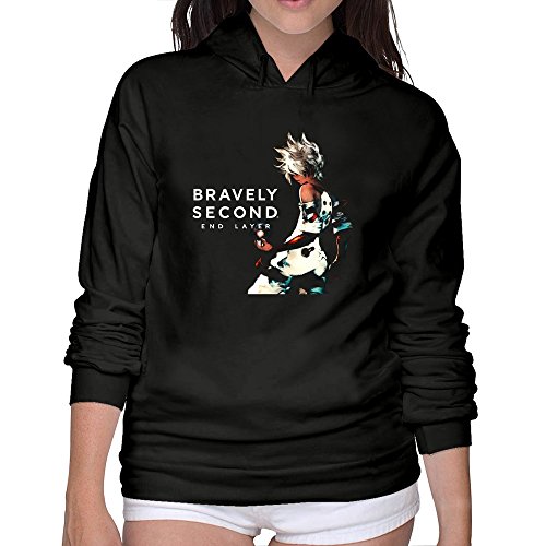 DupontBart Women's Bravely Second: End Layer Hoodieds Black M