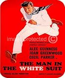The Man in the White Suit Vintage Movie MOUSE PAD