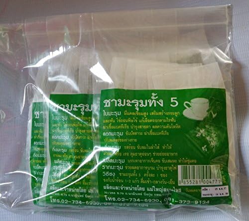 The Moringa Tea of 5 Parts Net Wt 20 G (10 Sachets X 2 G) X 6 Packs