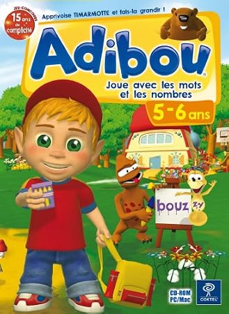 Adibou joue avec les mots et les nombre 5-6 Ans