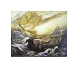 Flying Dutchman by Albert Pinkham Ryder poster print,14 in. x 12.3 in.