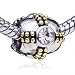Pugster Irregular Deep Pink Star Beads Fits Pandora Charm Bracelet image 1