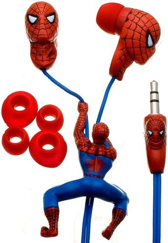 Spider-Man Sculpted Earbuds (Discontinued by Manufacturer)