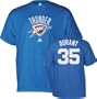 Kevin Durant adidas Name and Number Oklahoma City Thunder T-Shirt